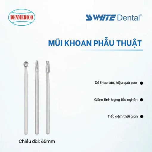 Mũi khoan phẫu thuật SS White