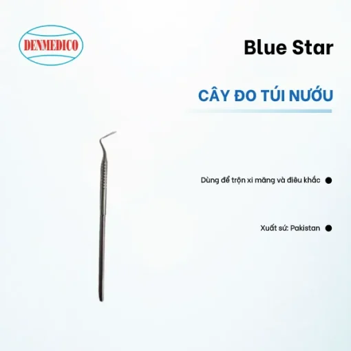 Cây đo túi nướu Blue Star Denmedico