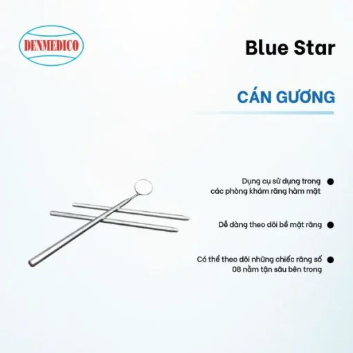 Cán gương Blue Star