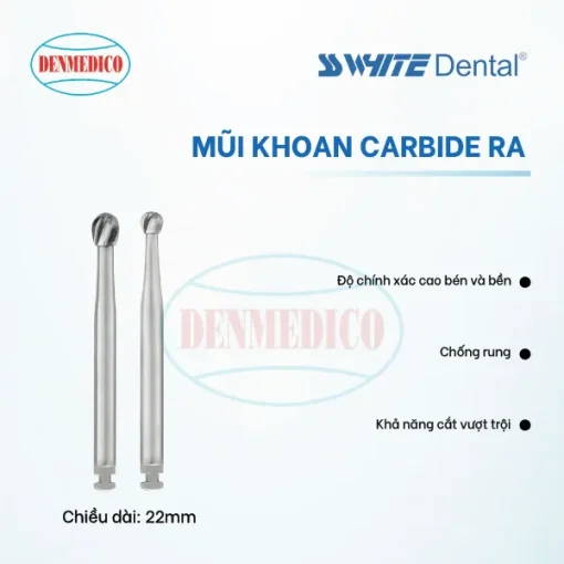 MŨI KHOAN THÉP RA (SS WHITE CARBIDE BURS)