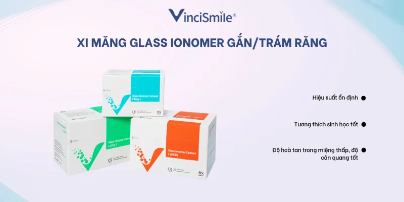 Bộ 3 sản phẩm GIC VinciSmile